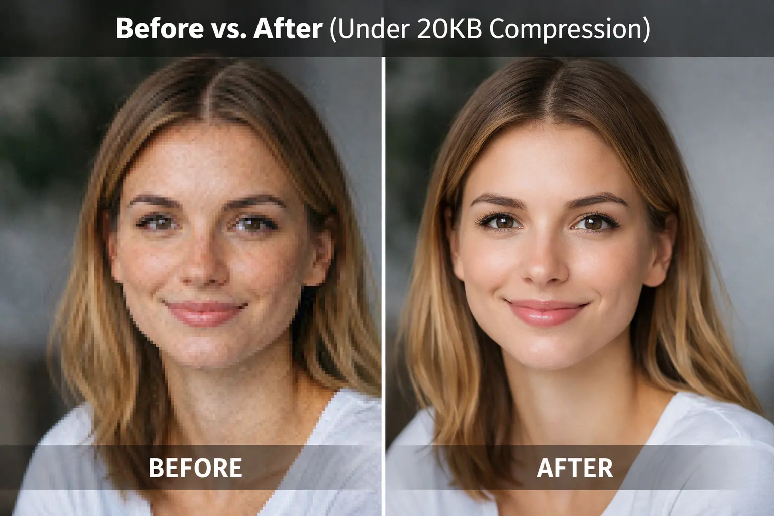 How to Reduce Image Size Under 20KB Without Blurry Face (Step-by-Step)