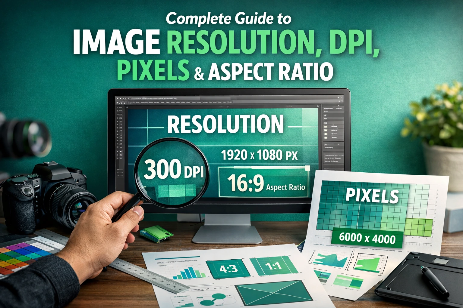 Complete Guide to Image Resolution, DPI, Pixels, and Aspect Ratio